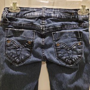 Tokyo Ladies Juniors Skinny Blue Jeans sz. 3